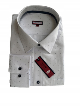 KOSZULA TUDOR DŁUGI RĘKAW, REGULAR 49 176/182, WZÓR