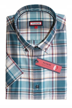KOSZULA TUDOR KRÓTKI RĘKAW REGULAR 