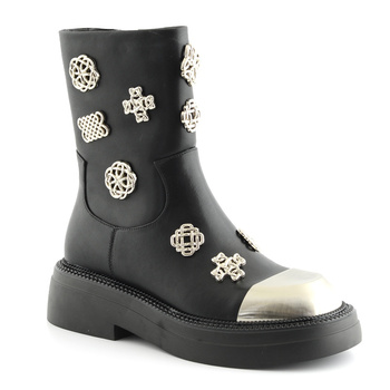 BOTKI SCA'VIOLA S-187 BLACK ROZM. 38