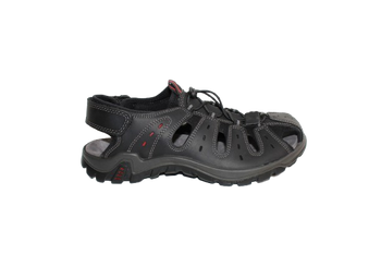 SANDAŁY IMAC 7535602 BLACK/RED