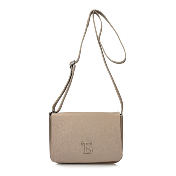 TOREBKA DAMSKA TOSCANIO F150 BEŻ, SKÓRA NATURALNA