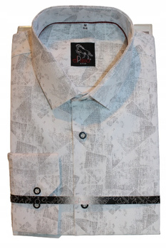 KOSZULA ELPASSO DŁUGI RĘKAW SLIM XXL 45/46-176/182