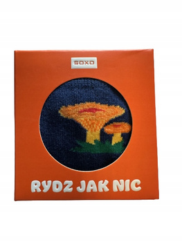 SKARPETY MĘSKIE SOXO, GRZYBKI, 40-45, RYDZ JAK NIC