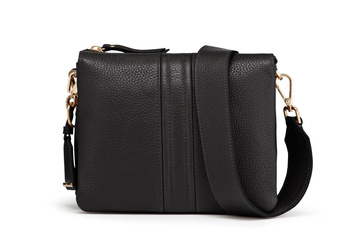 TOREBKA DAMSKA GEOX D26KRA, SKÓRA NATURALNA, CZARNY