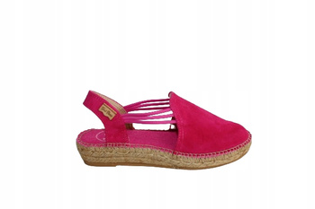 ESPADRYLE, SANDAŁY TONI PONS NURIA, FUCHSIA R. 39