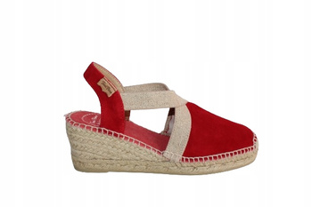 ESPADRYLE TONI PONS TONA VERMELL, RED ROZM. 37