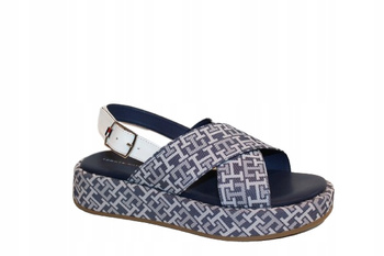 SANDAŁY TOMMY HILFIGER T3A2-32757 DENIM 